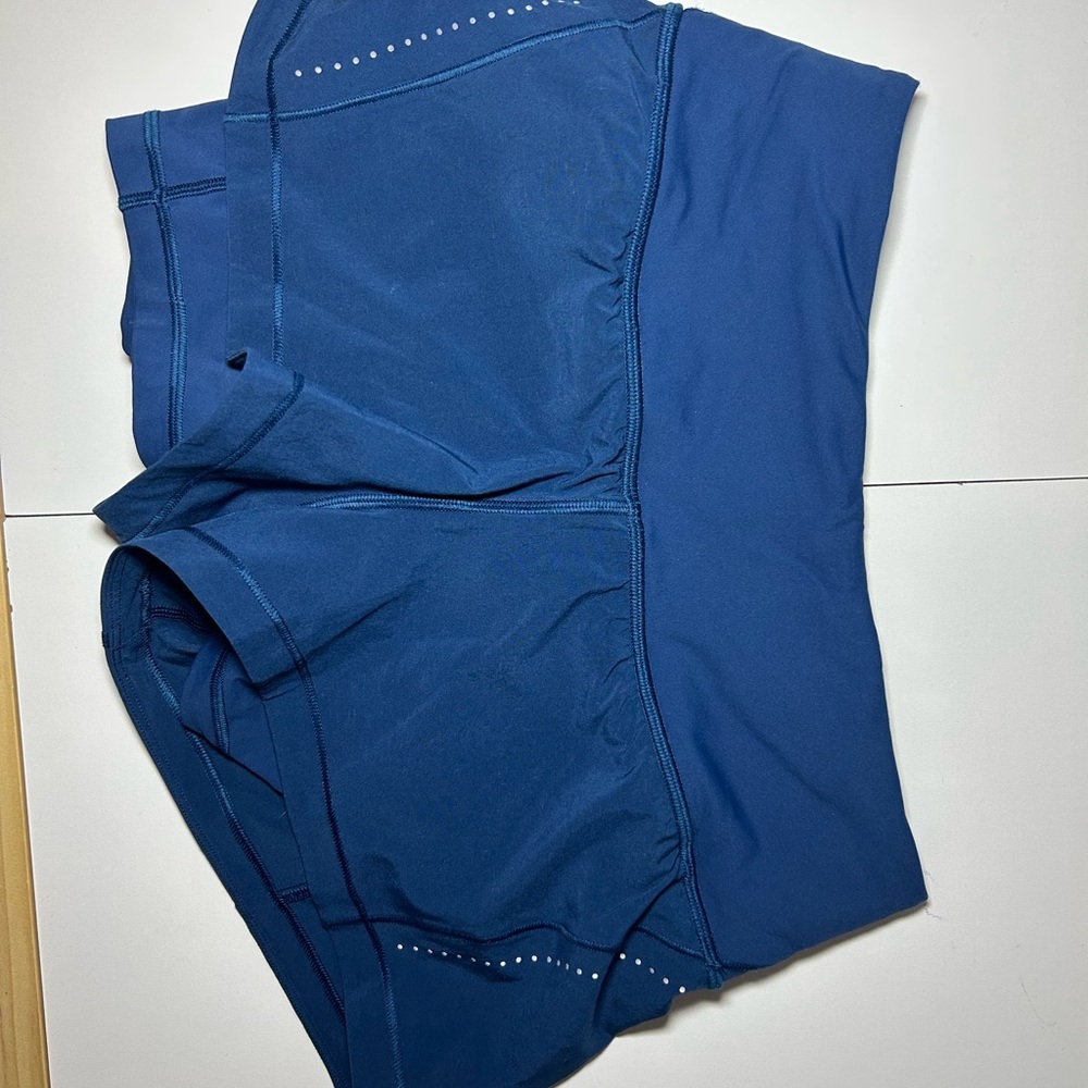Lululemon Athletica Deep Blue Shorts